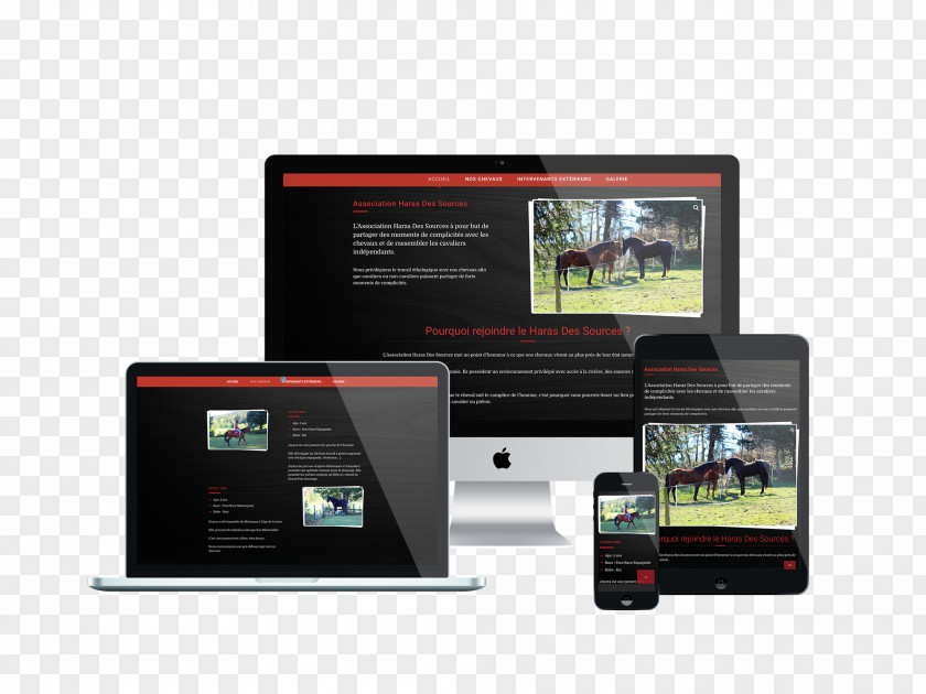 Mock Up Website Responsive Web Design Mockup PNG