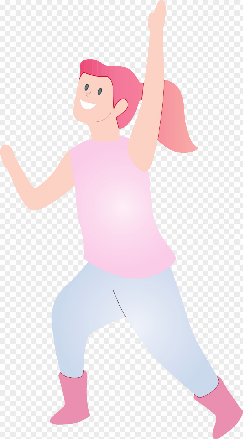 Pink Arm Cartoon Joint Muscle PNG