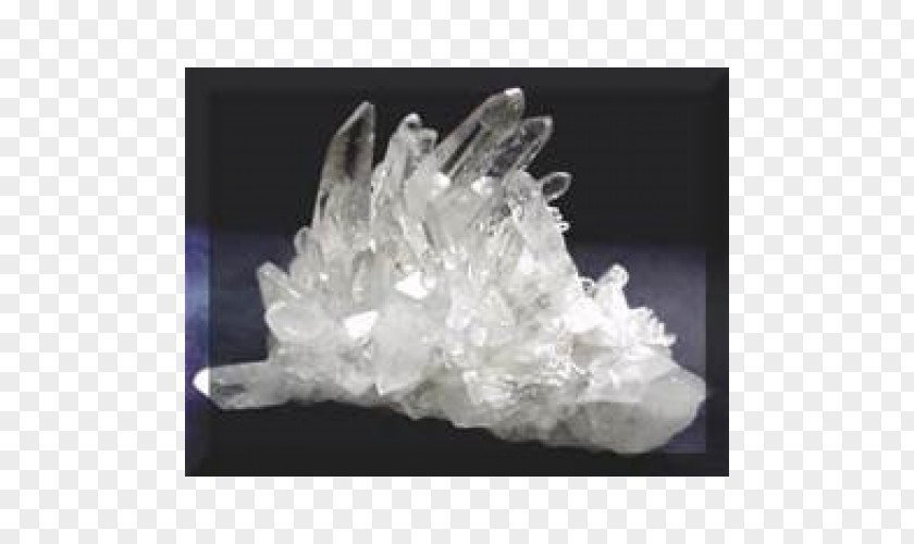 Rock Crystal Quartz Mineral Silicon Dioxide PNG