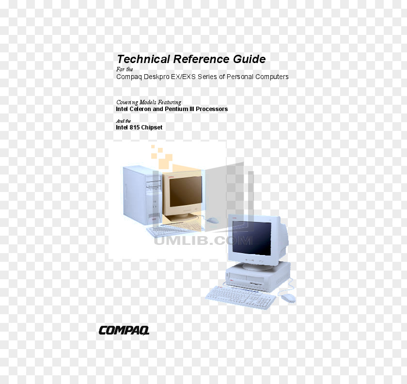Sec Filing Compaq Deskpro EXS Pentium III Gigahertz PNG
