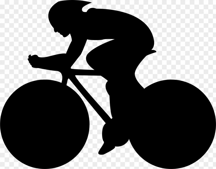 Bicycle Silhouette Cycling BMX Racing Bike PNG