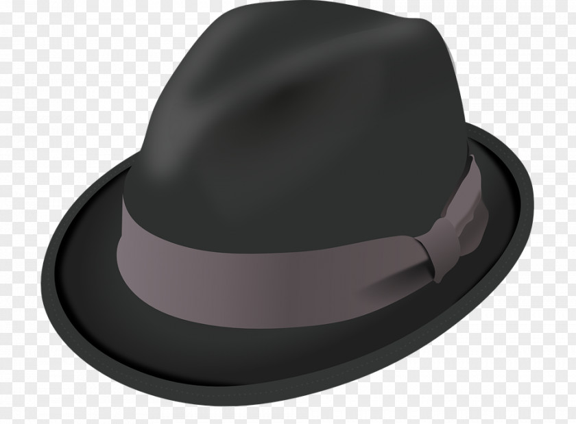Black Gentleman Hat Fedora Trilby Stock.xchng PNG