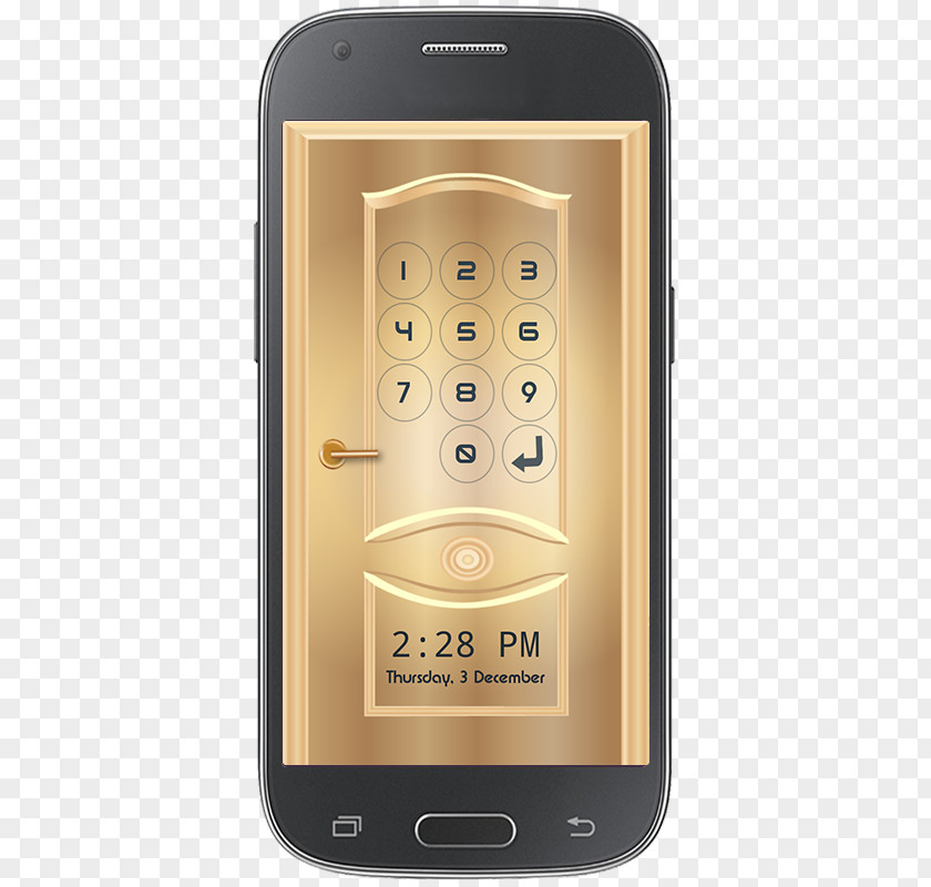 Door Security Feature Phone Mobile Phones Lock Screen PNG