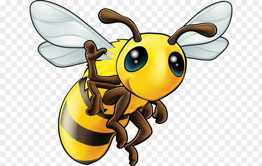 Mining Honey Bees Bee Cartoon Animation PNG