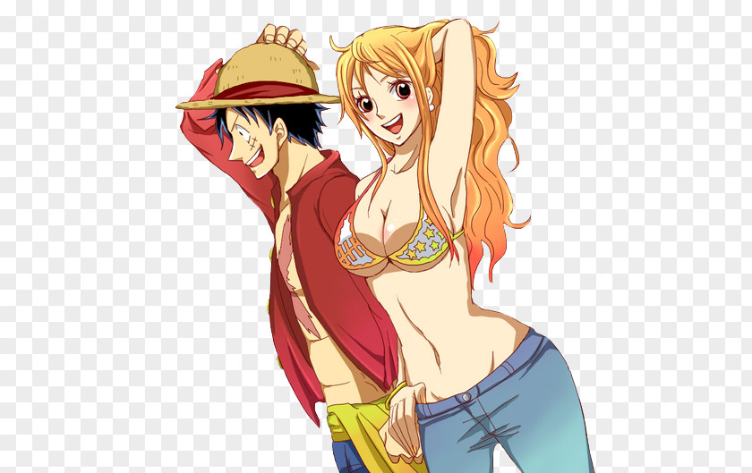 One Piece Monkey D. Luffy Nami Roronoa Zoro Usopp Boa Hancock PNG