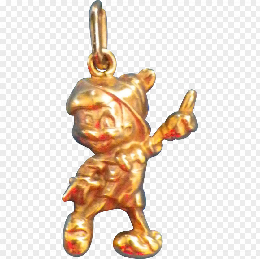 Pinocchio Christmas Ornament Jewellery Gold Decoration Charms & Pendants PNG