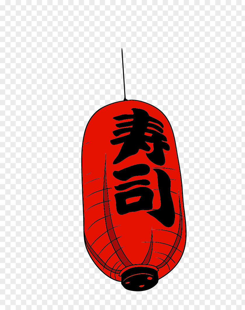 Red Simple Sushi Lantern Decoration Pattern Culture Of Japan Japanese Cuisine Clip Art PNG