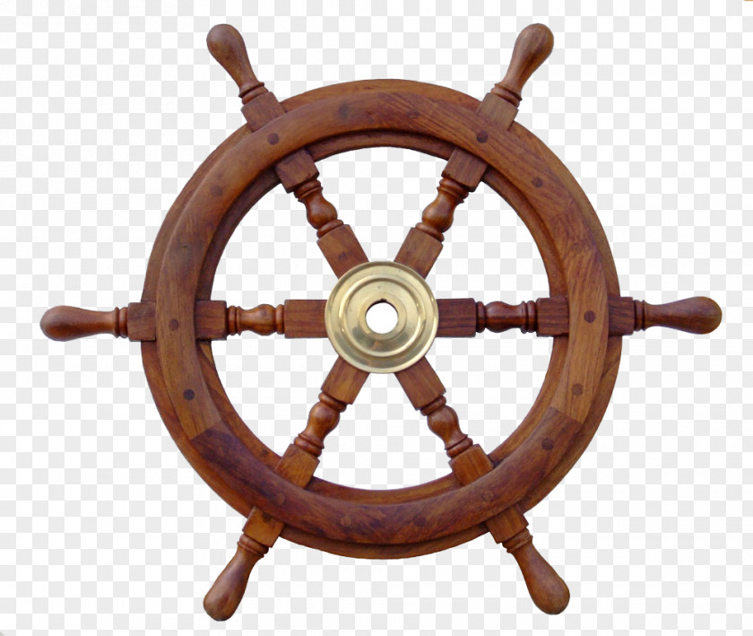 Rudder Steering Wheel Ships Ship Model Maritime Transport PNG