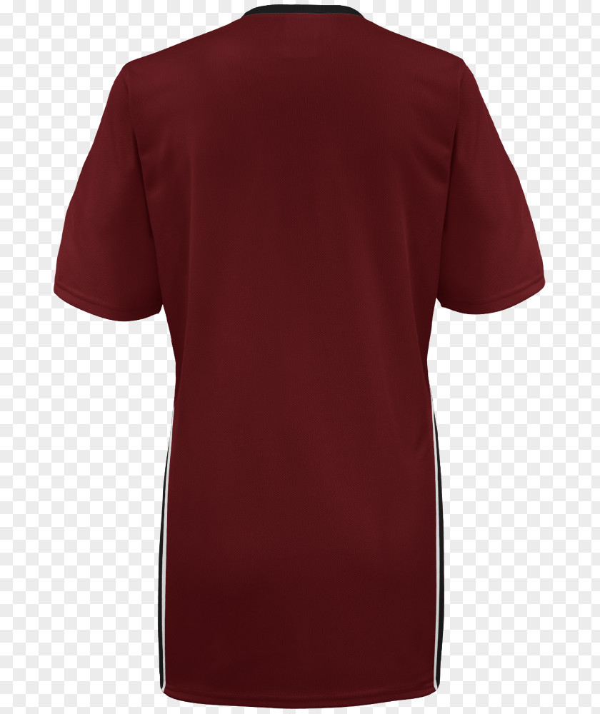 Basketball Shot Sleeve Shoulder Maroon PNG