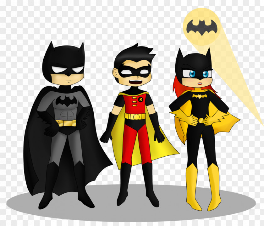 Batgirl Nightwing Batman Robin Batwoman PNG