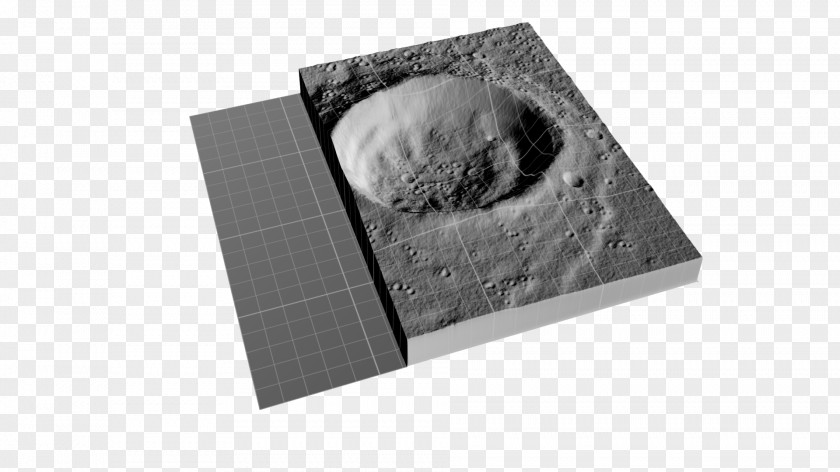 Crater Apollo Program Topographic Map 11 Moon Lunar Reconnaissance Orbiter PNG