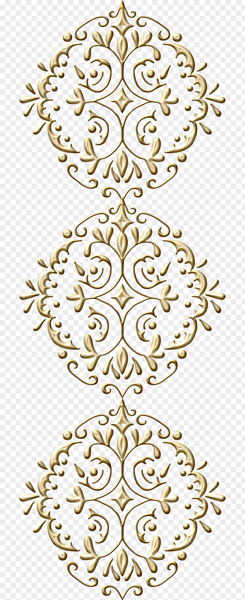 Gold Decorative Motifs Visual Arts Motif Pattern PNG