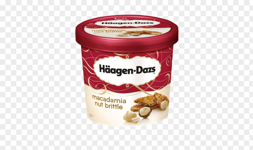 Ice Cream Brittle Häagen-Dazs Macadamia Nut PNG