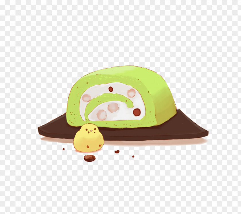 Matcha Cake Chick Tea Onigiri PNG