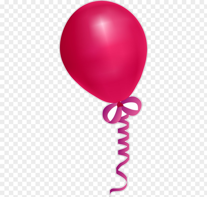 Balloon Pink M Heart PNG