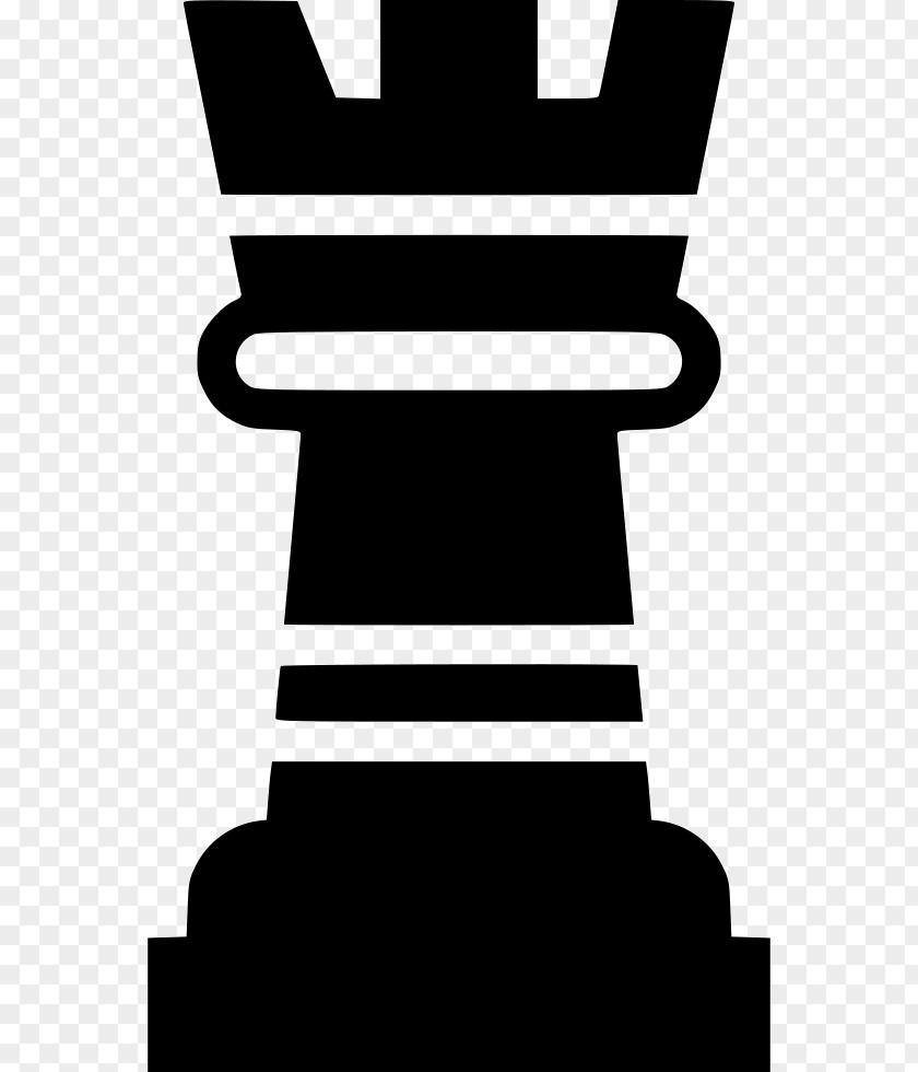 Chess Piece Rook Knight White And Black In PNG