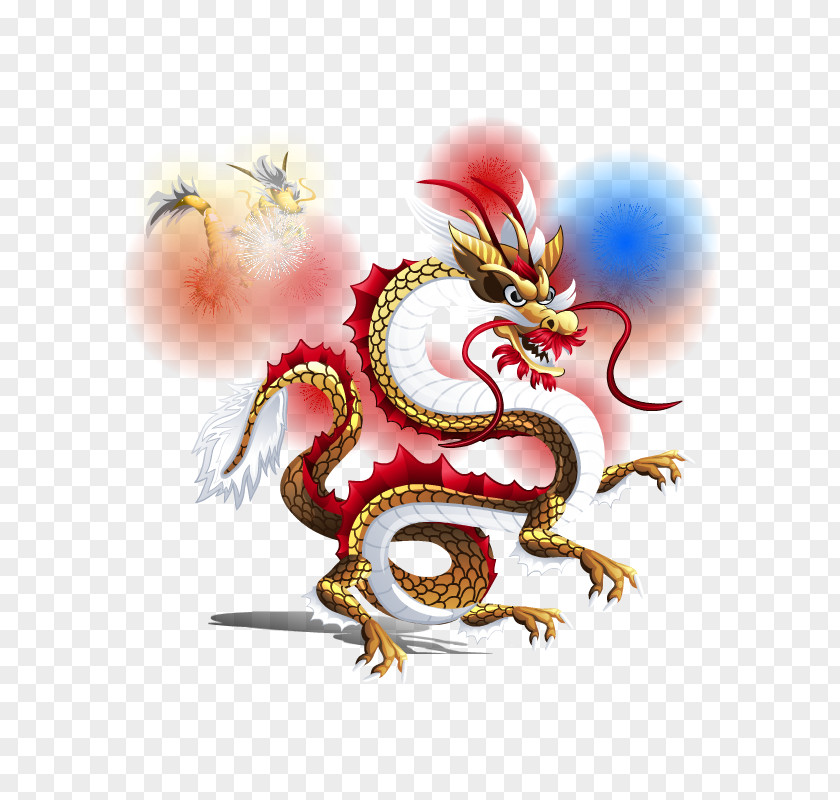 Chinese Zodiac Dragon Illustration Graphics Desktop Wallpaper Computer PNG
