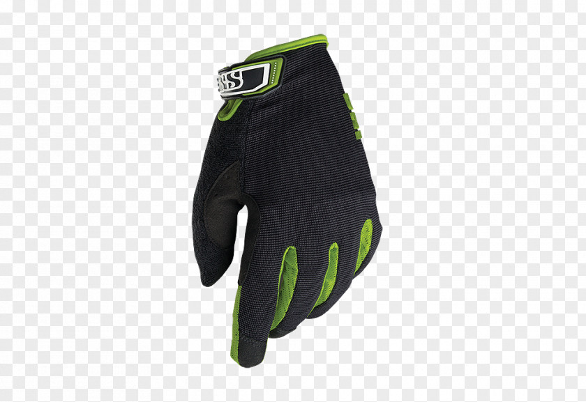 Cycling Glove Black Green Grey PNG