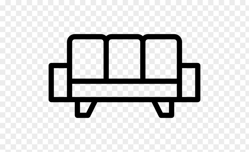 Sofa Vector Furniture Couch Bedside Tables PNG