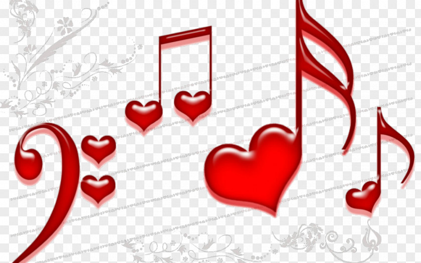 Song Musical Note Heart Clip Art PNG