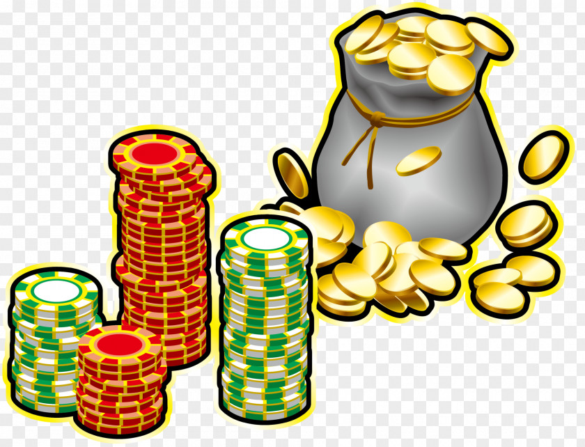 Atmosphere Chip Gold Coin PNG