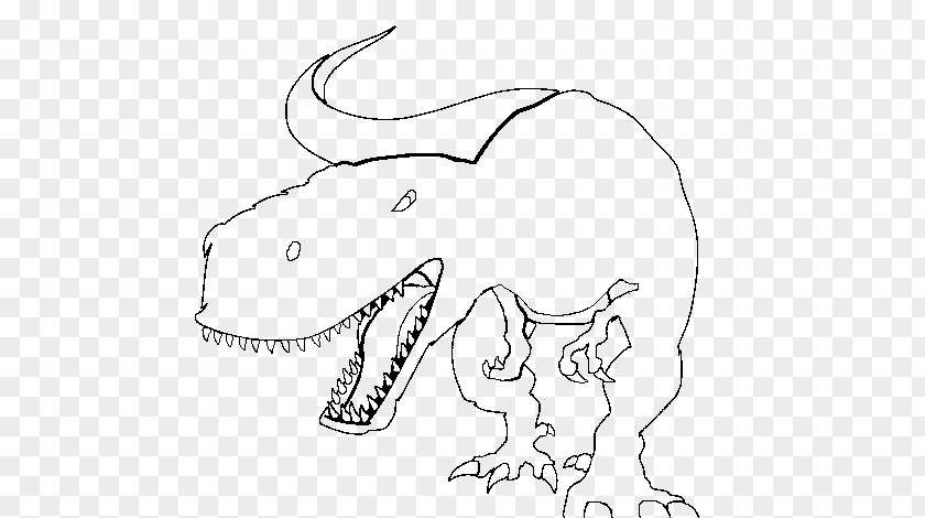 Dinosaurio Dibujos Drawing /m/02csf Carnivora Line Art Clip PNG