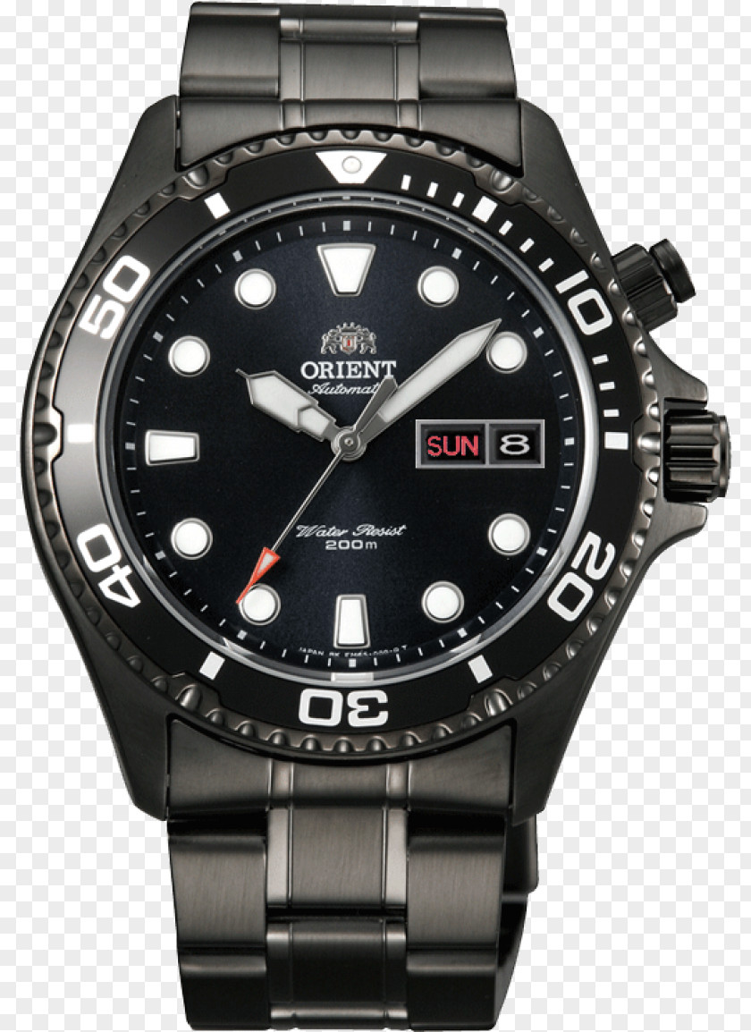 Watch Orient Diving Automatic Bracelet PNG