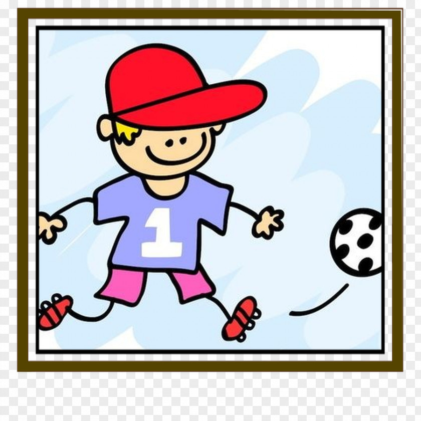 Ball Sports Child Illustration Drawing PNG
