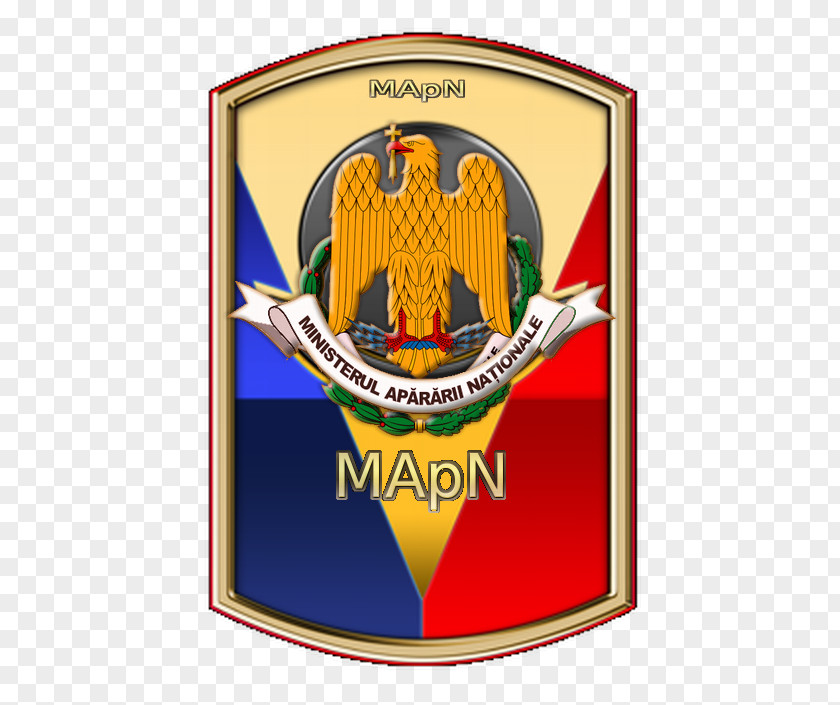Emblem Romanian Armed Forces Ministry Of National Defence Coat Arms General Staff PNG