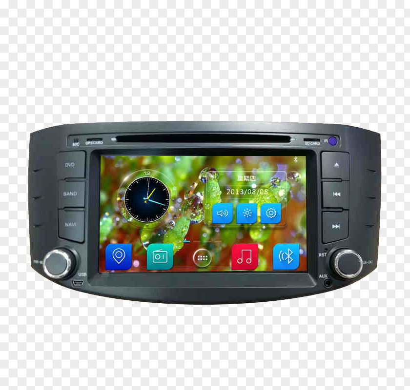 Long Comfortable Moving DVD Navigation One Machine Car Ford Download PNG