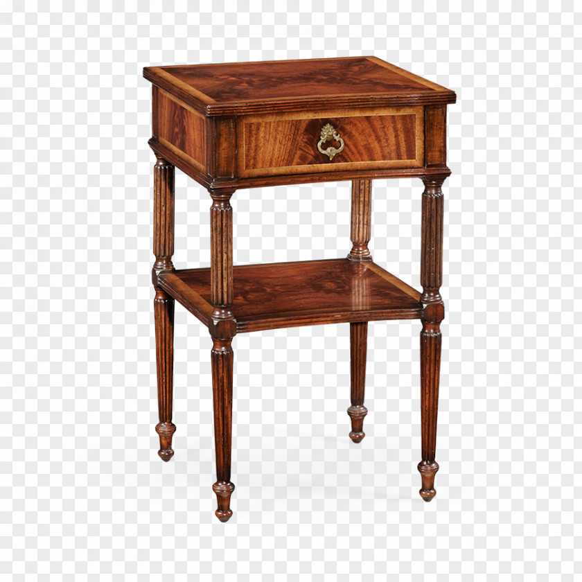 Wood Bord Bedside Tables Furniture Sheraton Style Chiffonier PNG