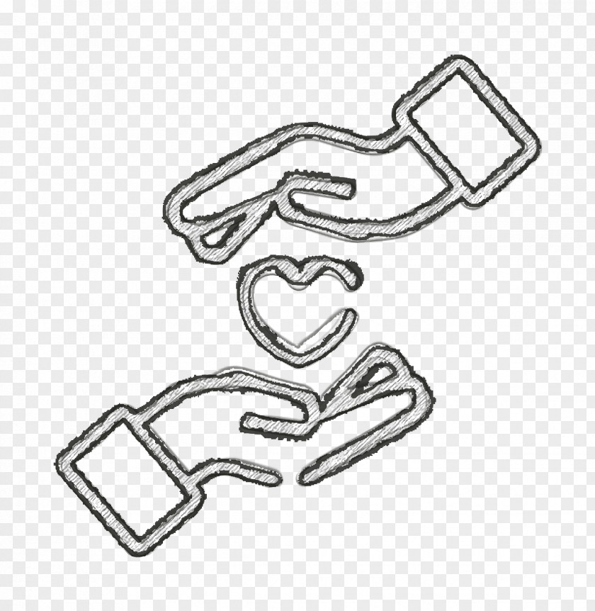 Charity Icon Hand PNG