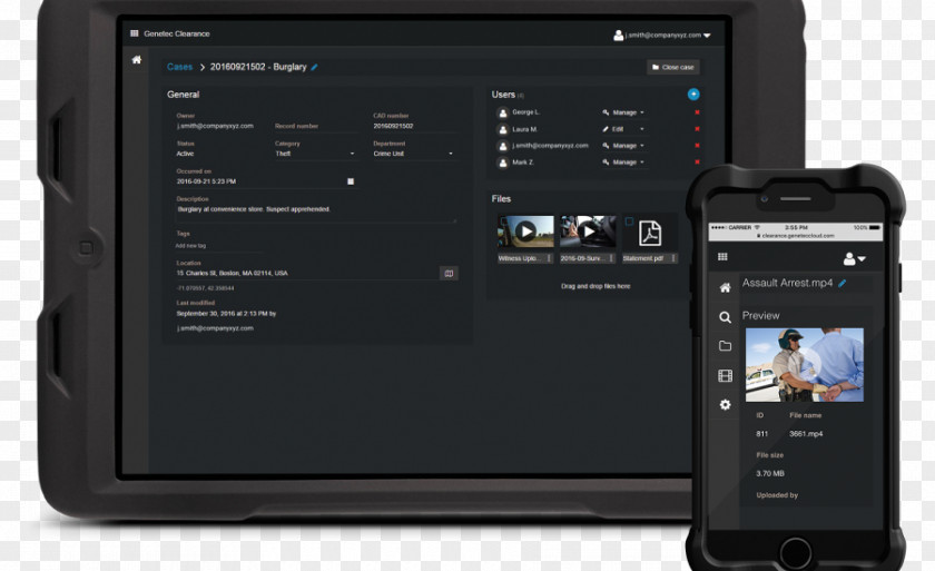Clearance Genetec Security Police Handheld Devices Closed-circuit Television PNG
