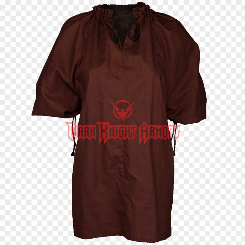 Dress Robe Sleeve Maroon PNG