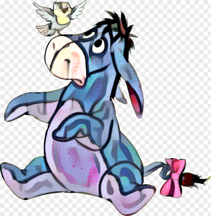 Eeyore Winnie-the-Pooh Piglet Roo Rabbit PNG