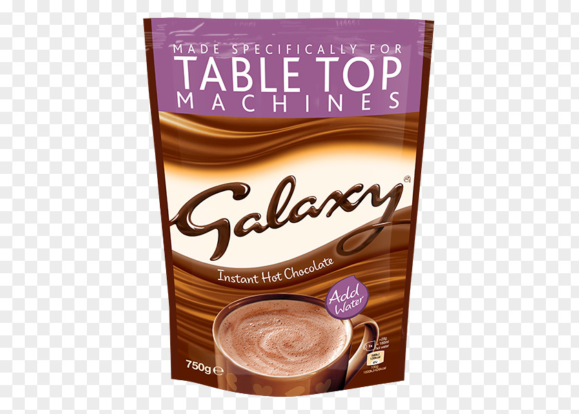 Galaxy Chocolate Cappuccino Hot Instant Coffee PNG