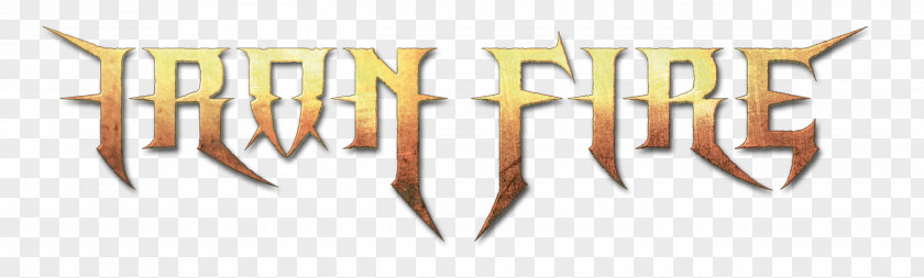 Iron Metal Logo Brand Font PNG