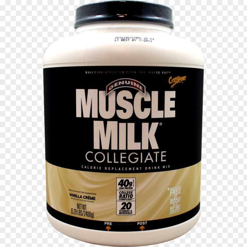 Milk Muscle Light Powder Milkshake Dietary Supplement CytoSport Inc. PNG