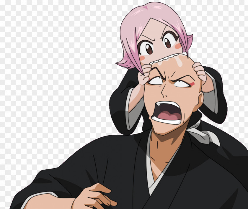 Taste Ikkaku Madarame Kusajishi Yachiru Ichigo Kurosaki Bleach Kenpachi Zaraki PNG