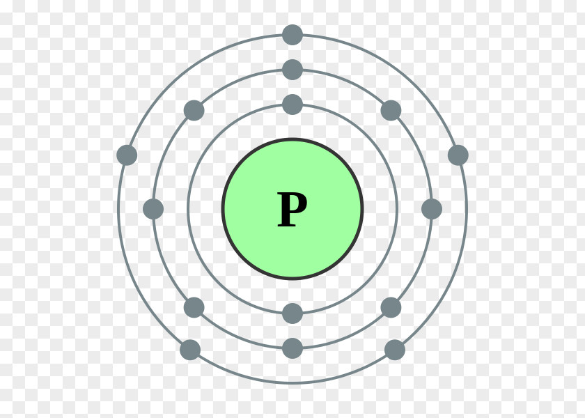 Three-dimensional Blocks Phosphorus Electron Shell Valence Atom Chemical Element PNG