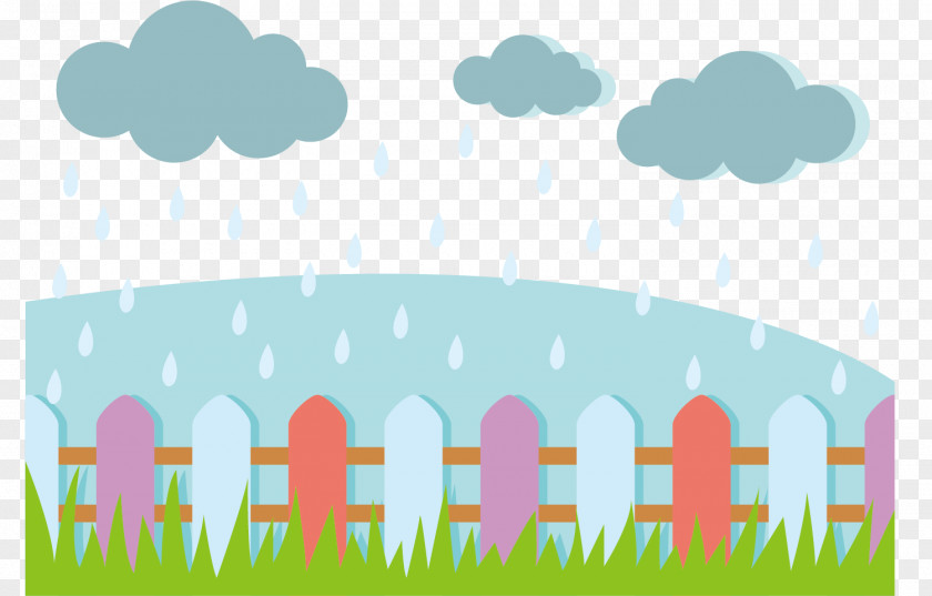 Vector Rainy Weather Rain PNG