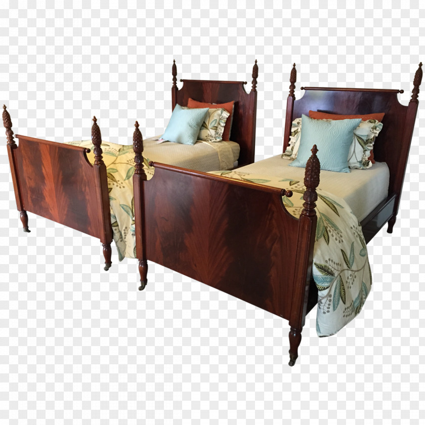 Antique Furniture Bed Frame Table Four-poster Canopy PNG