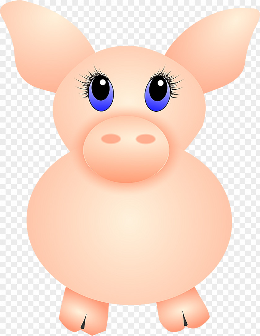 Cute Pig Dog Snout Canidae Cartoon PNG