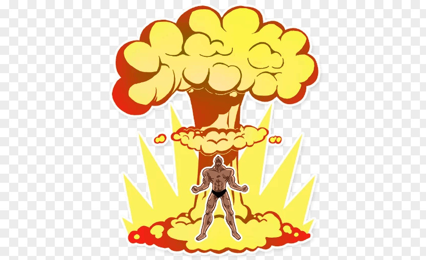 Explo Sticker Nuclear Explosion Weapon Wide Mouth Clip Art PNG