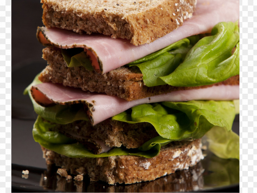 Ham Buffalo Burger BLT Breakfast Sandwich Vegetarian Cuisine Fast Food PNG