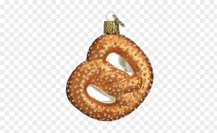 Hot Dog Pretzel Christmas Ornament Lebkuchen PNG