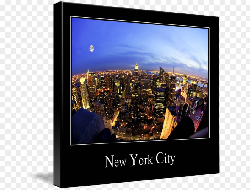 New York City Television Display Device Multimedia Text Picture Frames PNG