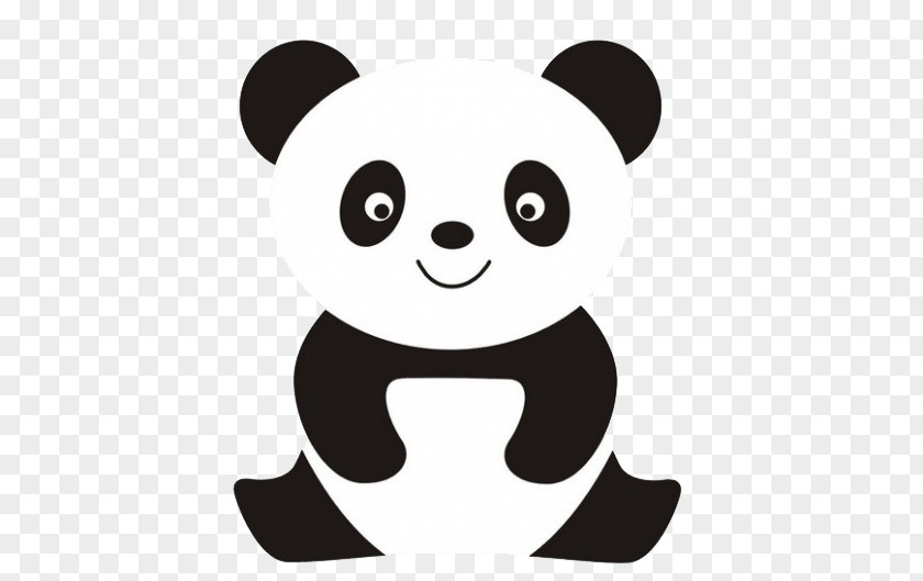 Creative Panda Giant Bear Paper Drawing PNG