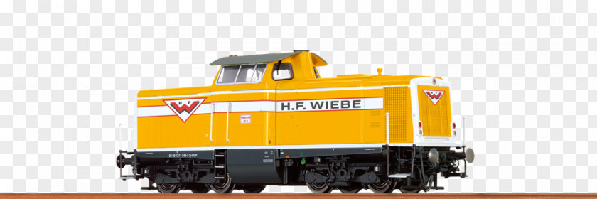 Diesel Locomotive Railroad Car Electric HO Scale BRAWA PNG
