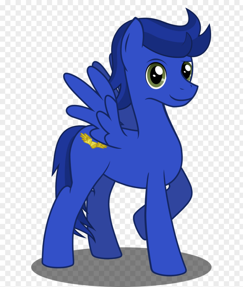 Horse Clip Art Illustration Cobalt Blue PNG